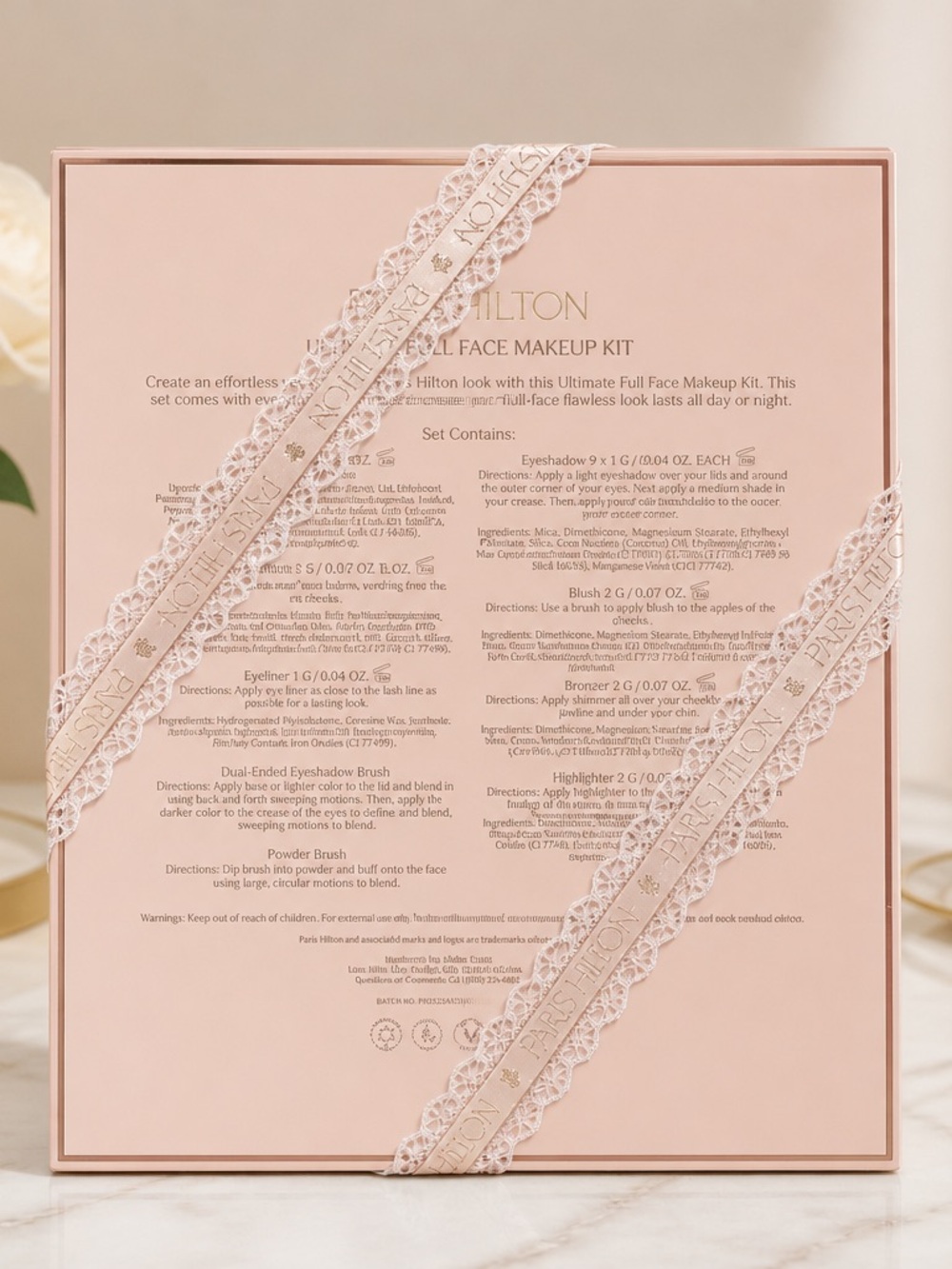 Paris Hilton Radiance Ready Full Face Makeup Gift Set New - Picture 3 of 3